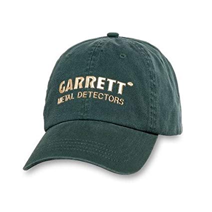 Garrett Logo - Garrett Metal Logo on Hunter Green Ball Cap