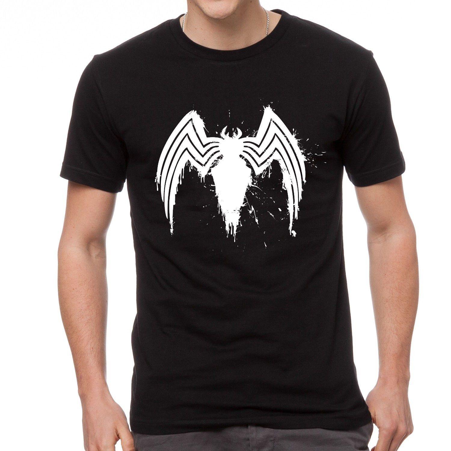 Symbiote Logo - US $10.18 48% OFF|VENOM symbiote logo 2018 movie film spiderman t shirt-in  T-Shirts from Men's Clothing on Aliexpress.com | Alibaba Group