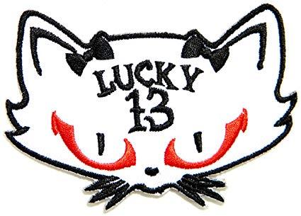 Kitten Logo - 13 Lucky Number Sexy Black Cat Kitty Kitten Logo Lady Biker Rider Hippie  Punk Rock Heavy Metal Tatoo Patch Sew Iron on Embroidered Sign Badge Costume