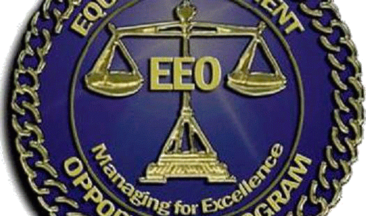 EEO Logo - Equal Employment Opportunity. Department of Emergency and Military