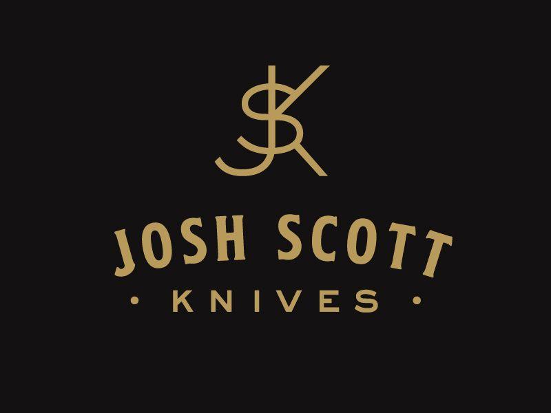 Josh Logo - Josh Scott Knives logo by Justin Visnesky on Dribbble