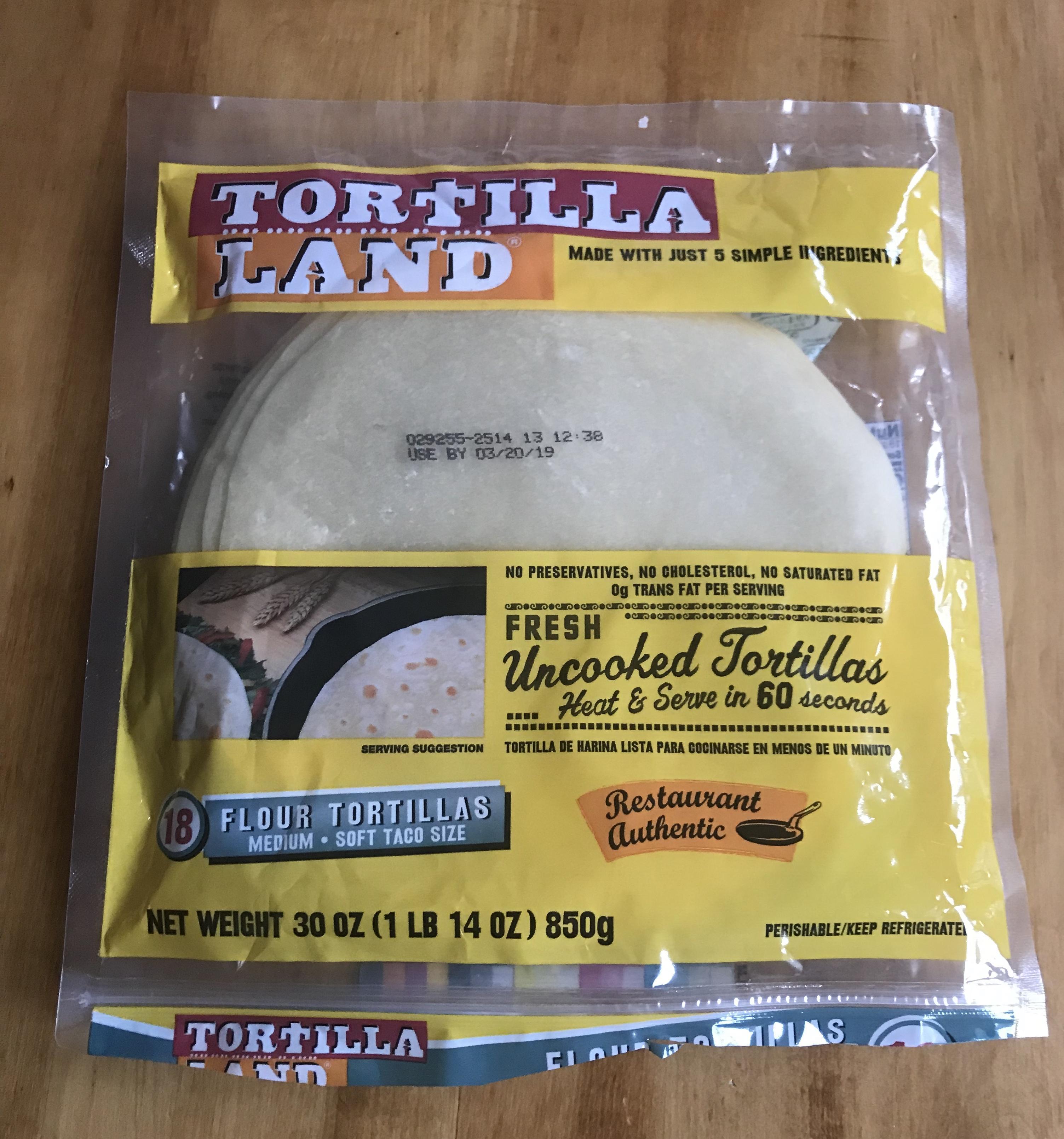 TortillaLand Logo - Tortilla Land fresh uncooked tortillas. Once you have these you will ...