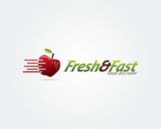 Fast Logo - Fresh and Fast Designed by square69 | BrandCrowd