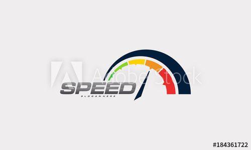 Fast Logo - Speed and Fast Logo designs vector, speedometer logo designs ...