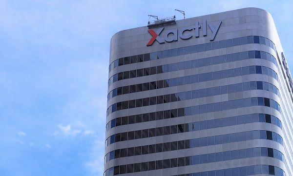 Xactly Logo - Second Tenant Logo Installed A Story Downtown Office Tower