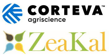 Corteva Logo - Corteva Agriscience™, Agriculture Division of DowDuPont, and ZeaKal