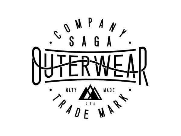 Outerwear Logo - Saga Outerwear Collection. by Dustin Chessin, via Behance