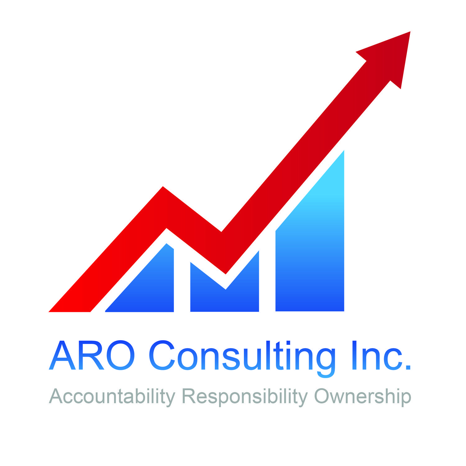 Aro Logo - Modern, Serious, Financial Service Logo Design for ARO Consulting