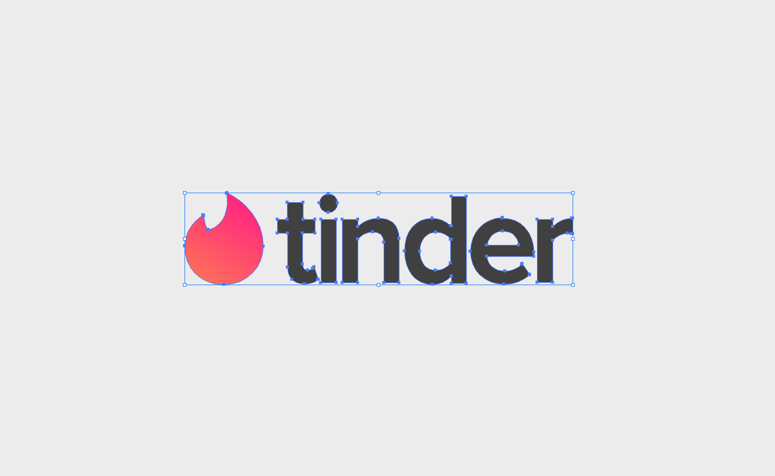 Match Logo - Don't be tender with the tinder logo! - Graphéine