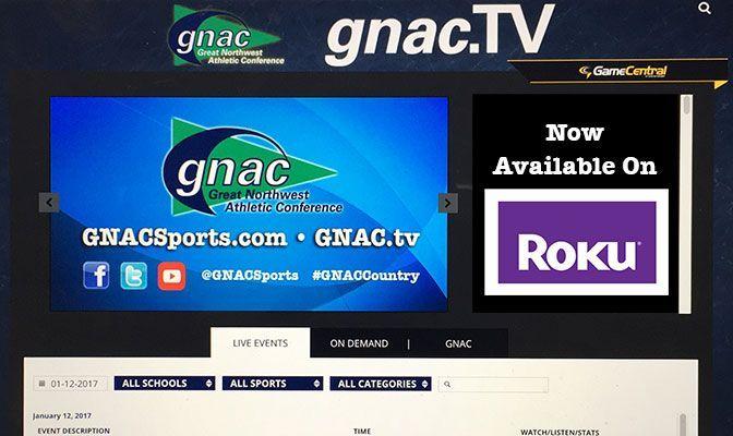 GNAC Logo - GNACSports.com - GNAC.tv Now Available On Roku Streaming Platform