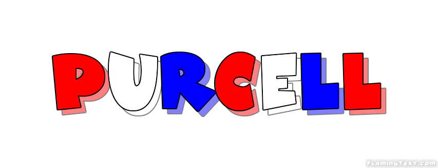 Purcell Logo - United States of America Logo. Free Logo Design Tool from Flaming Text