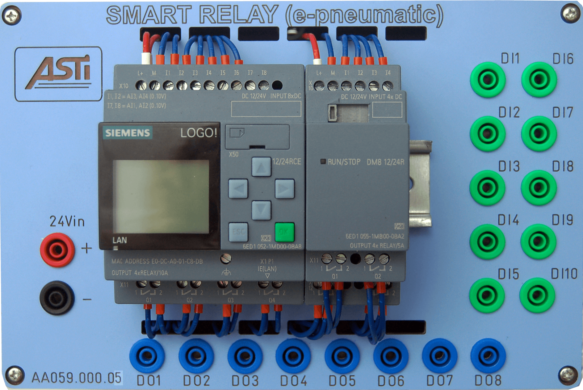 Pneumatic Logo - SMART RELAY E-PNEUMATIC (LOGO! 0BA8) – ASTI Automation