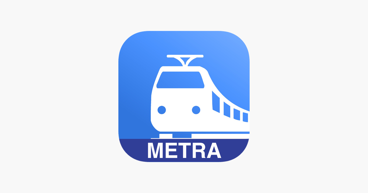 Metra Logo - onTime Metra, CTA on the App Store