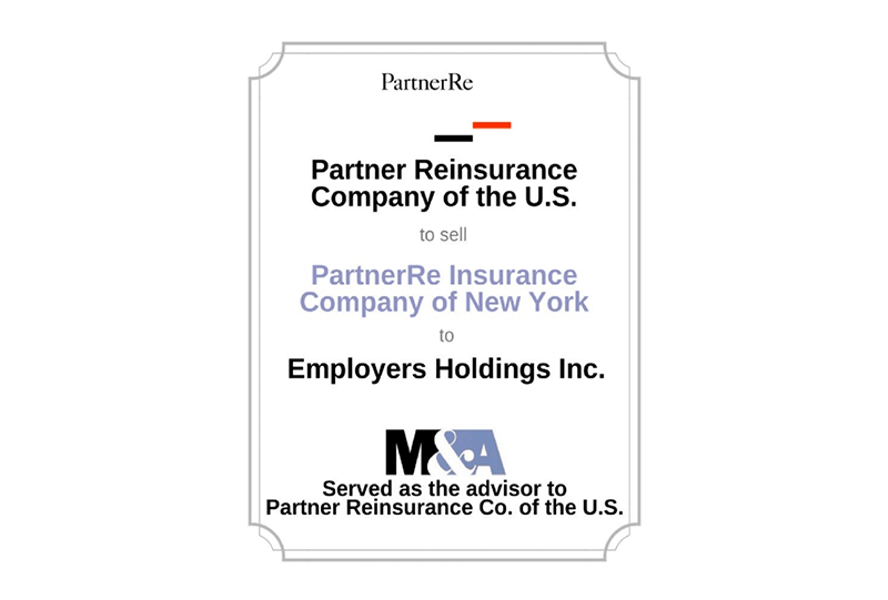 PartnerRe Logo - Press Release - Employers Holdings unit to acquire PartnerRe ...