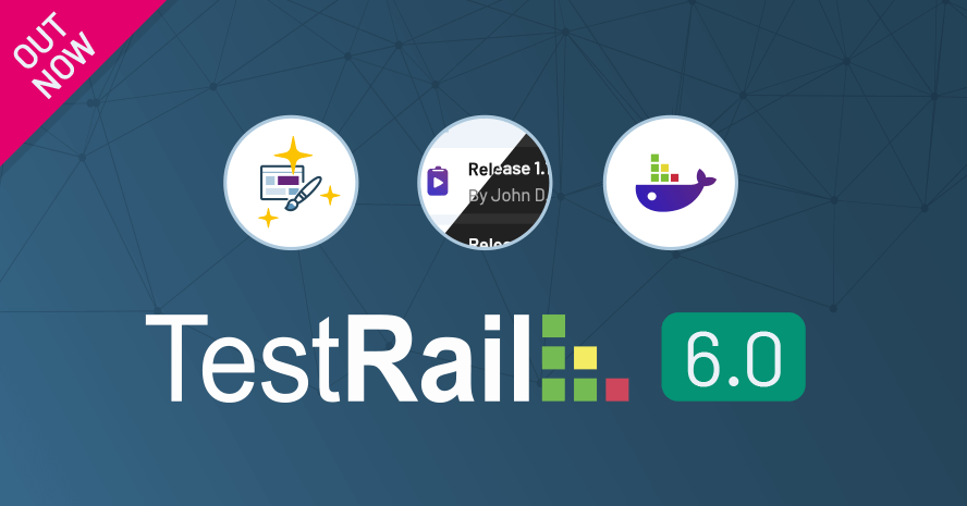 TestRail Logo - Announcing TestRail 6.0 with UI Enhancements and Docker Support