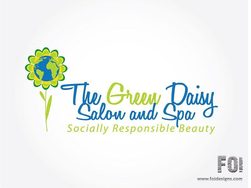 Green Daisy Logo - The Green Daisy | FoiDesigns.com - Logos | Pinterest | Website logo ...