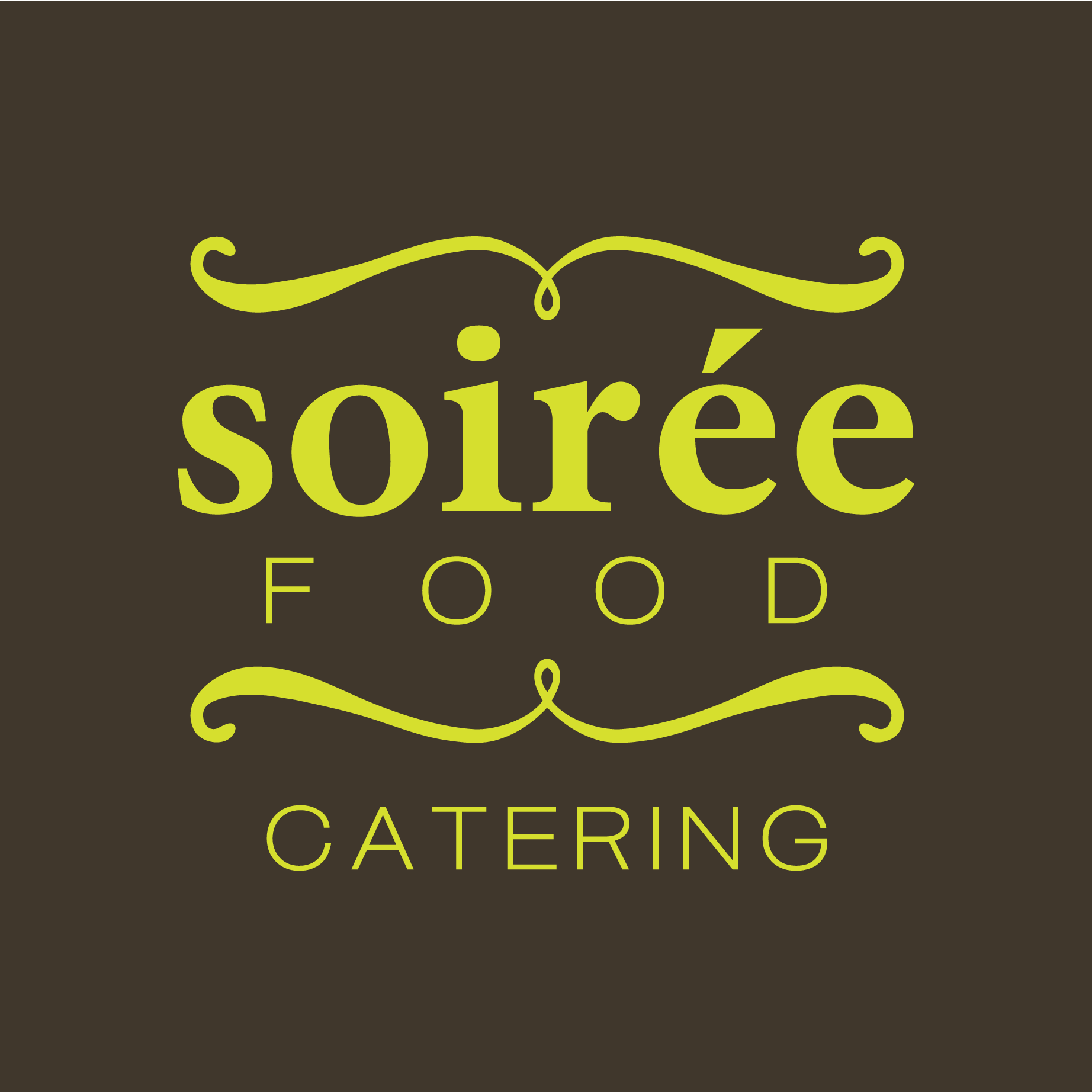 Soiree Logo - Soiree Food Logo | Logo Design | Party food catering, Afternoon tea ...