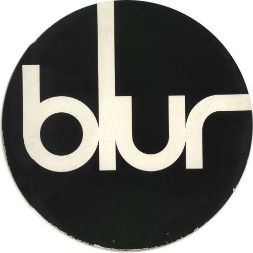 Blur Logo - Blur Blur - Black & White Logo Display UK Promo display (699919)