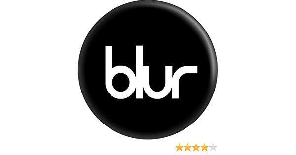 Blur Logo - Blur - White on Black Logo - 1