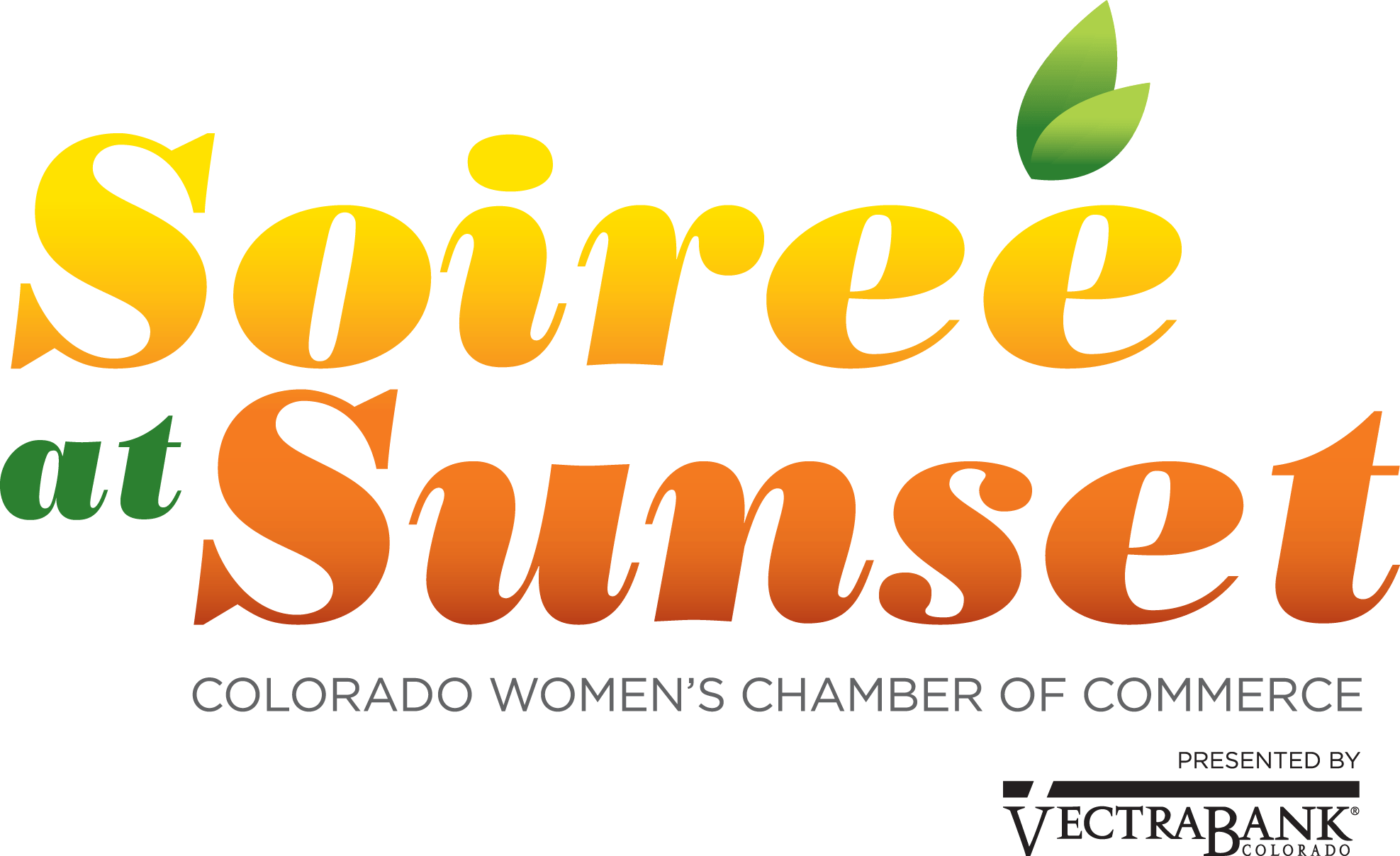 Soiree Logo - Soiree at Sunset Logo. Colorado Womens Chamber of Commerce