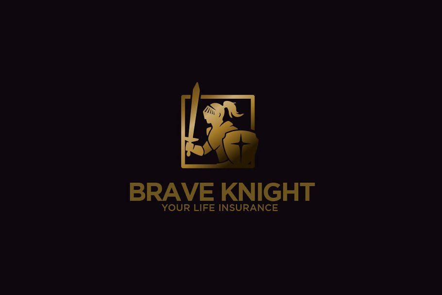 Midevil Logo - Brave Knight - Medieval Logo