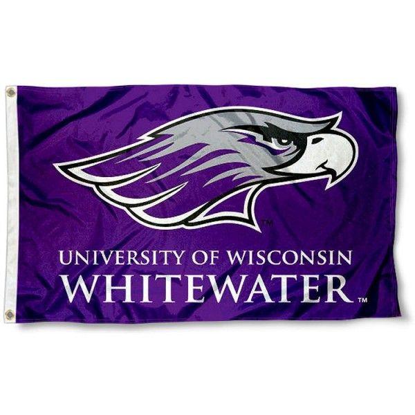 Whitewater Logo - UW Whitewater Logo Flag and Flags for Whitewater Warhawks