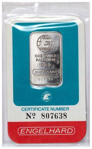 Engelhard Logo - Engelhard Logo 1 oz Palladium Bar (In Assay) - ModernCoinMart