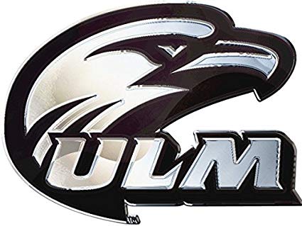 Ulm Logo - Stockdale University of Louisiana ULM Metal