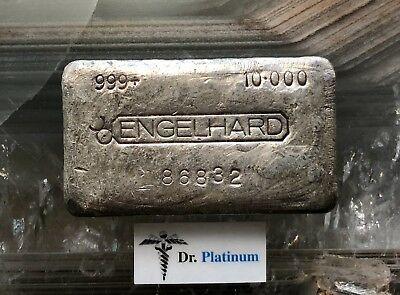 Engelhard Logo - ENGELHARD BULL LOGO, 10 oz 999 Silver Bar