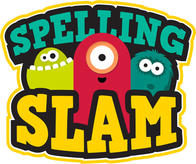 Spelling Logo - Spelling Slam - The ultimate educational spelling game for iOS and tvOS!