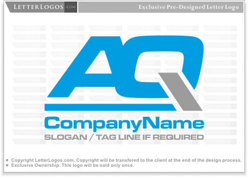 Aq Logo - Blue AQ Logo ( letter-a-logo24 )