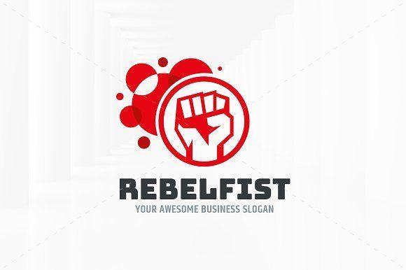 Fist Logo - Rebel Fist Logo Template