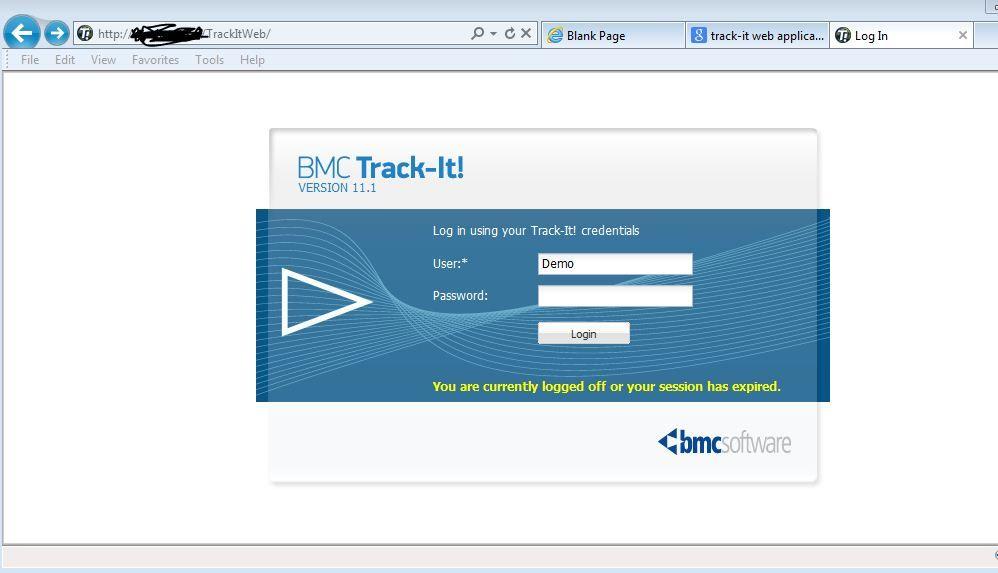 Track-It Logo - Nothing Is Displayed After Login Via Track It Web