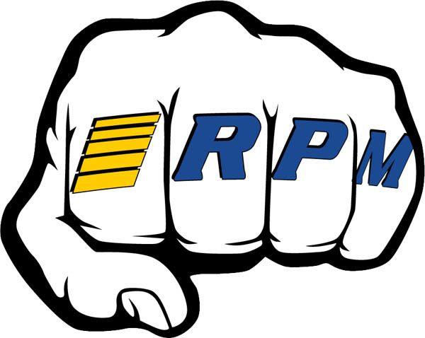 RPM Logo - RPM Fist Logo Decal Sheets RPM70020