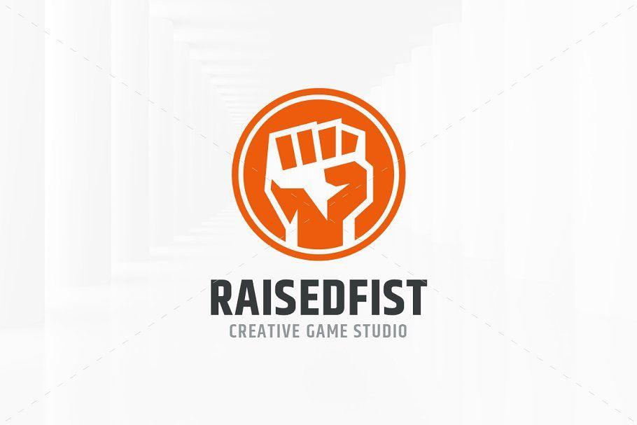 Fist Logo - Raised Fist Logo Template ~ Logo Templates ~ Creative Market