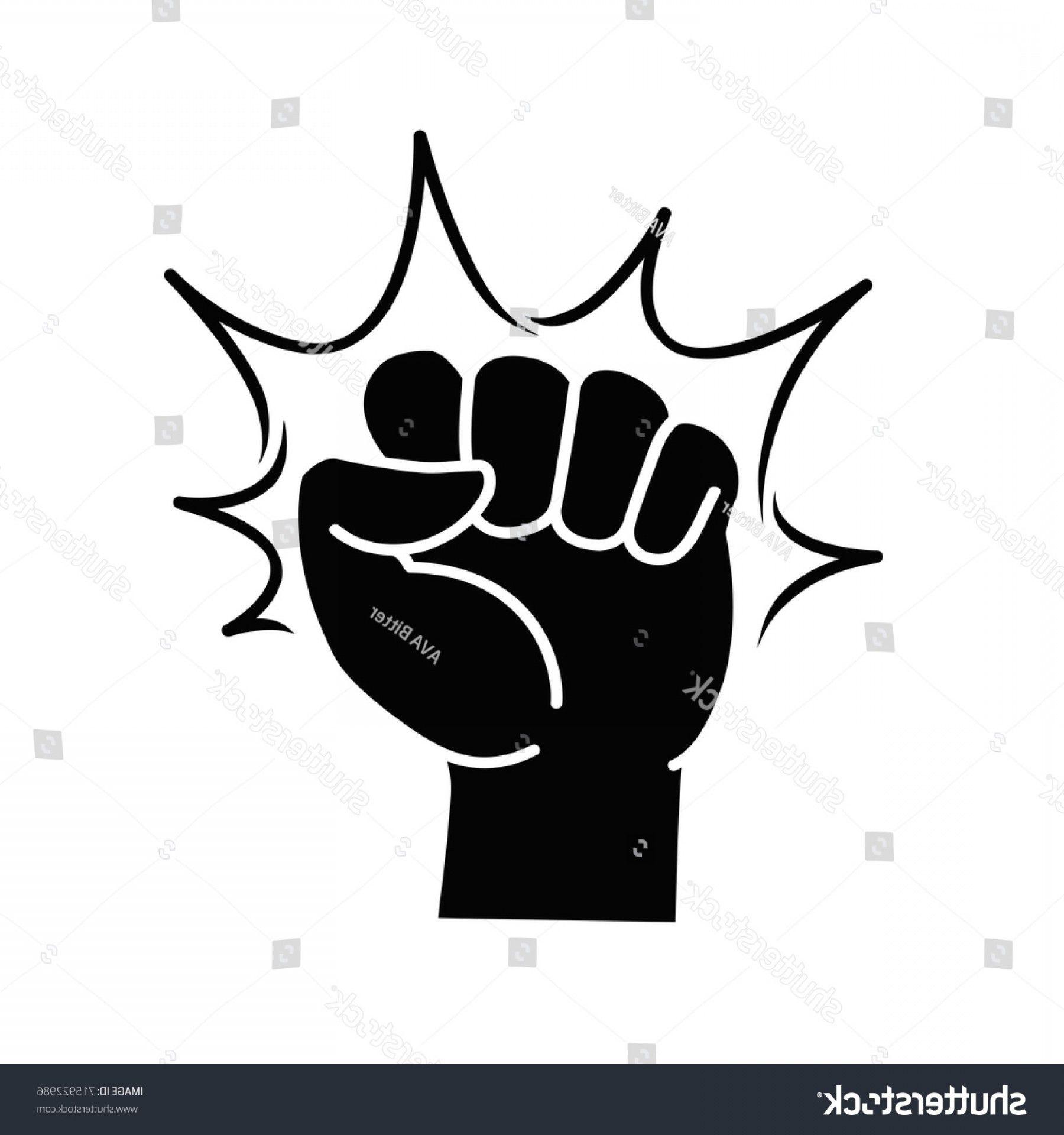 Fist Logo - Fist Label Logo Punch Opposition Hitting | SOIDERGI
