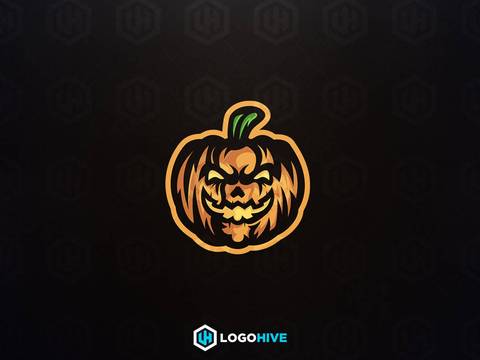 Pumpkin Logo - Pumpkin Mascot Logo