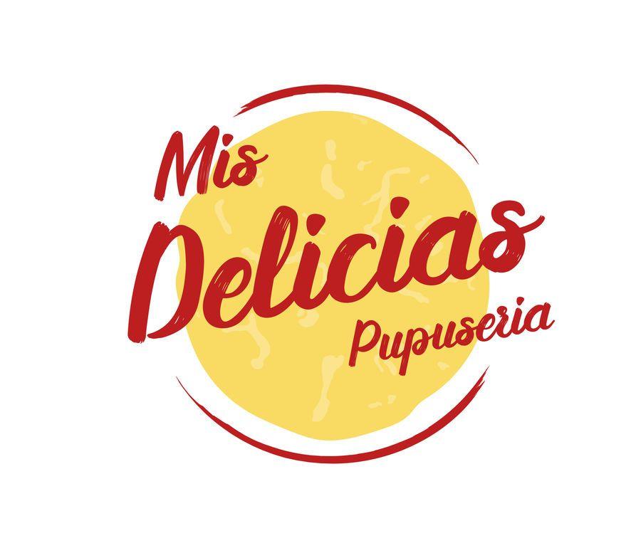 Delicias Logo - Pupuseria Mis Delicias Logo Design – Austin Tx Web