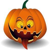 Pumpkin Logo - scary pumpkin Logo Vector (.AI) Free Download