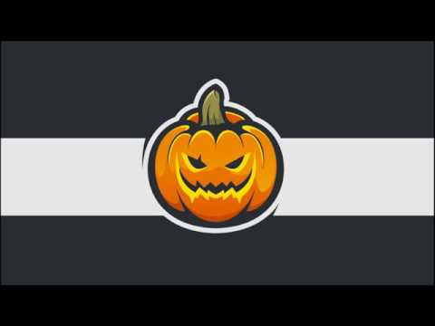 Pumpkin Logo - Speed art. halloween Pumpkin mascot logo