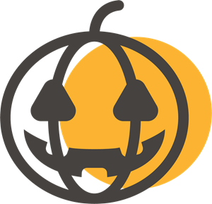Pumpkin Logo - Head pumpkin Halloween Concept Logo Vector (.AI) Free Download