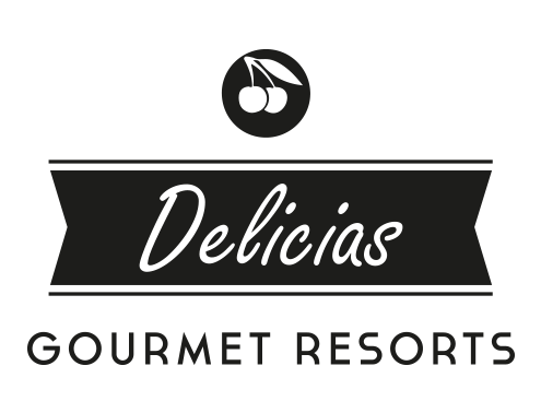 Delicias Logo - Delicias Gourmet Resorts (en) Gourmet Group