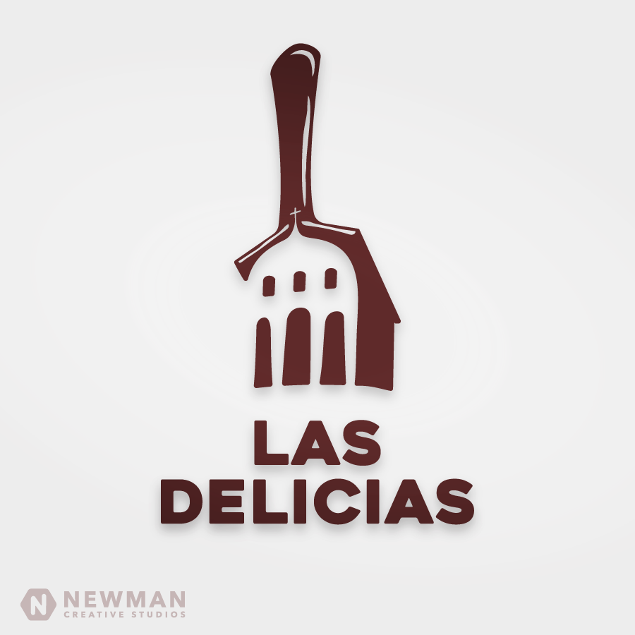 Delicias Logo - Las Delicias Logo Design on Behance