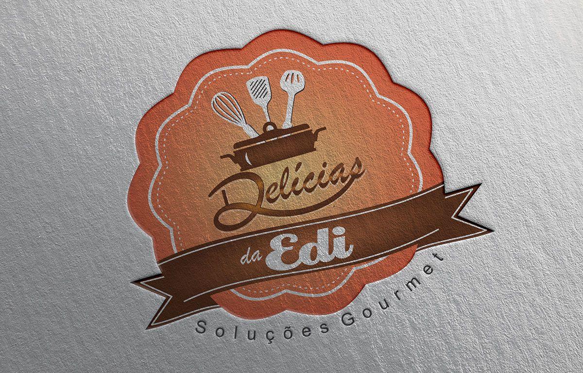 Delicias Logo - Delícias da Edi - Logo - Agência INSIDE