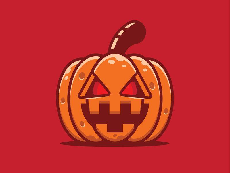 Pumpkin Logo - Halloween pumpkin logo design by Niko Dola on Dribbble