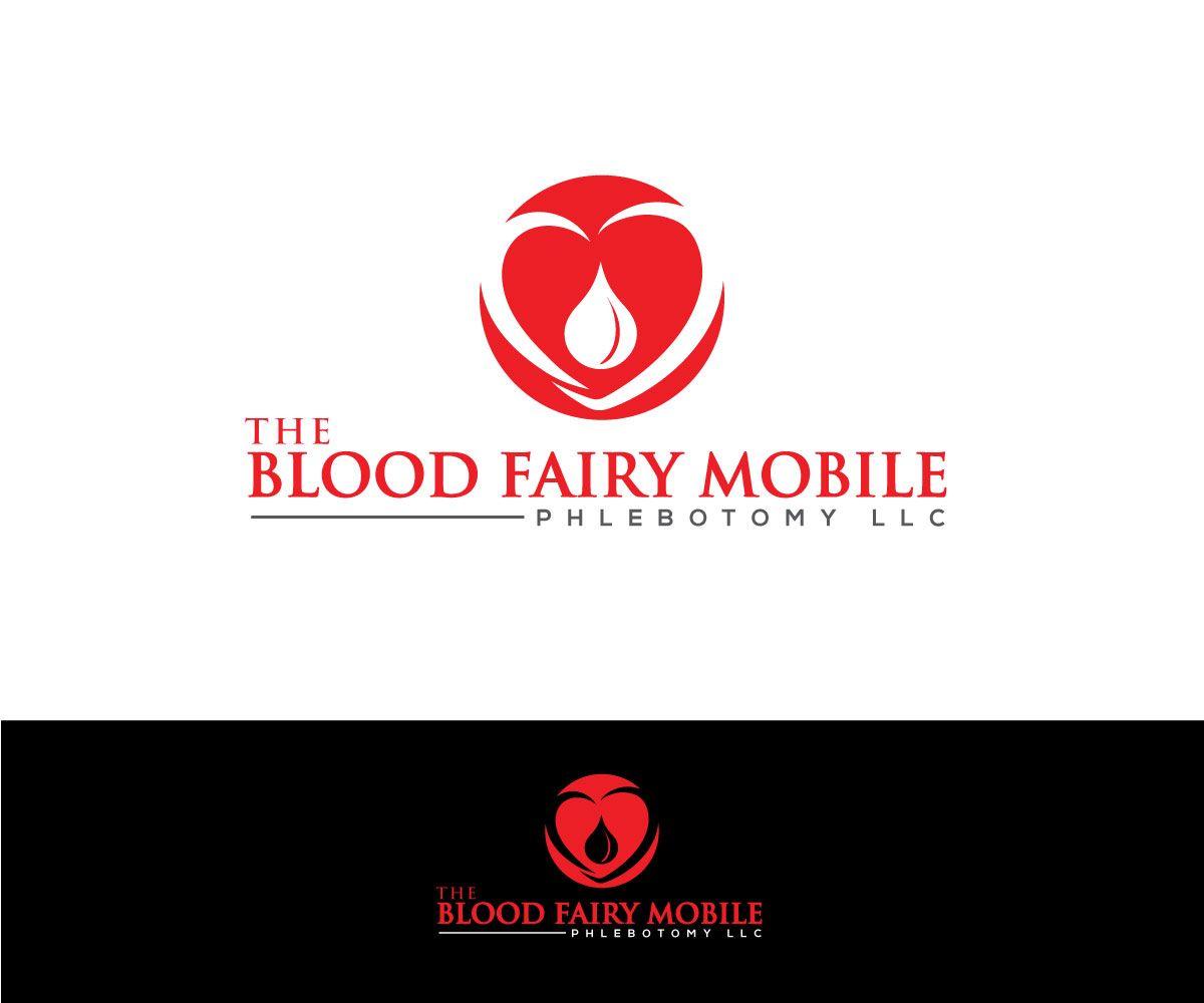 Phlebotomy Logo - Elegant, Playful, Health Care Logo Design for The Blood Fairy Mobile