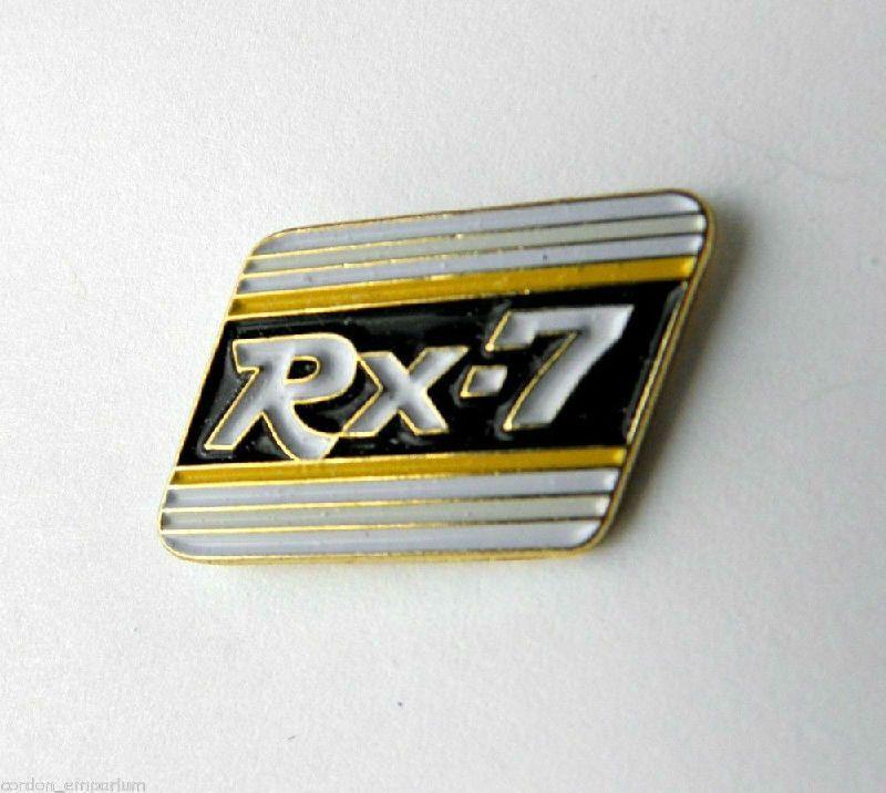 Rx-7 Logo - Mazda Rx 7 Rx-7 Rx7 Sports Car Emblem Logo Lapel Pin Badge 3/4 Inch