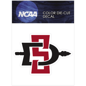 Aztecs Logo - Details about San Diego State Aztecs Logo NCAA Die Cut Vinyl Car Sticker  Bumper Window