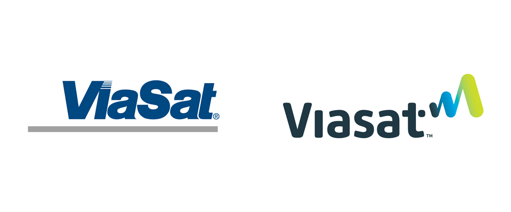 Viasat Logo - Brand New: New Logo for Viasat