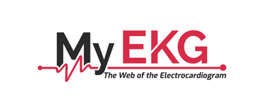 EKG Logo - My EKG, The Web of Electrocardiogram